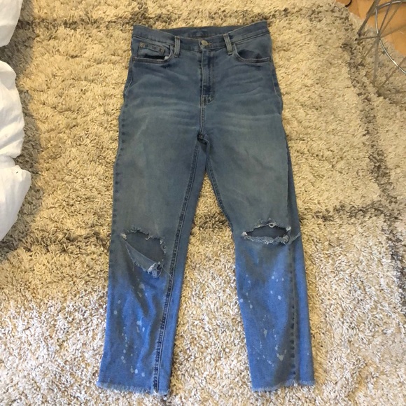 BDG Pants - BDG high waisted ripped jeans